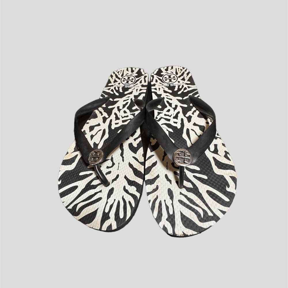 Tory Burch size 10 miller rubber sandal slipper